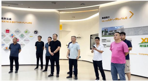 【旭瑞新闻】热烈欢迎力源集团鸭事业部杜飞兵总经理率领公司管理团队一行莅临旭瑞集团开展参观交流活动